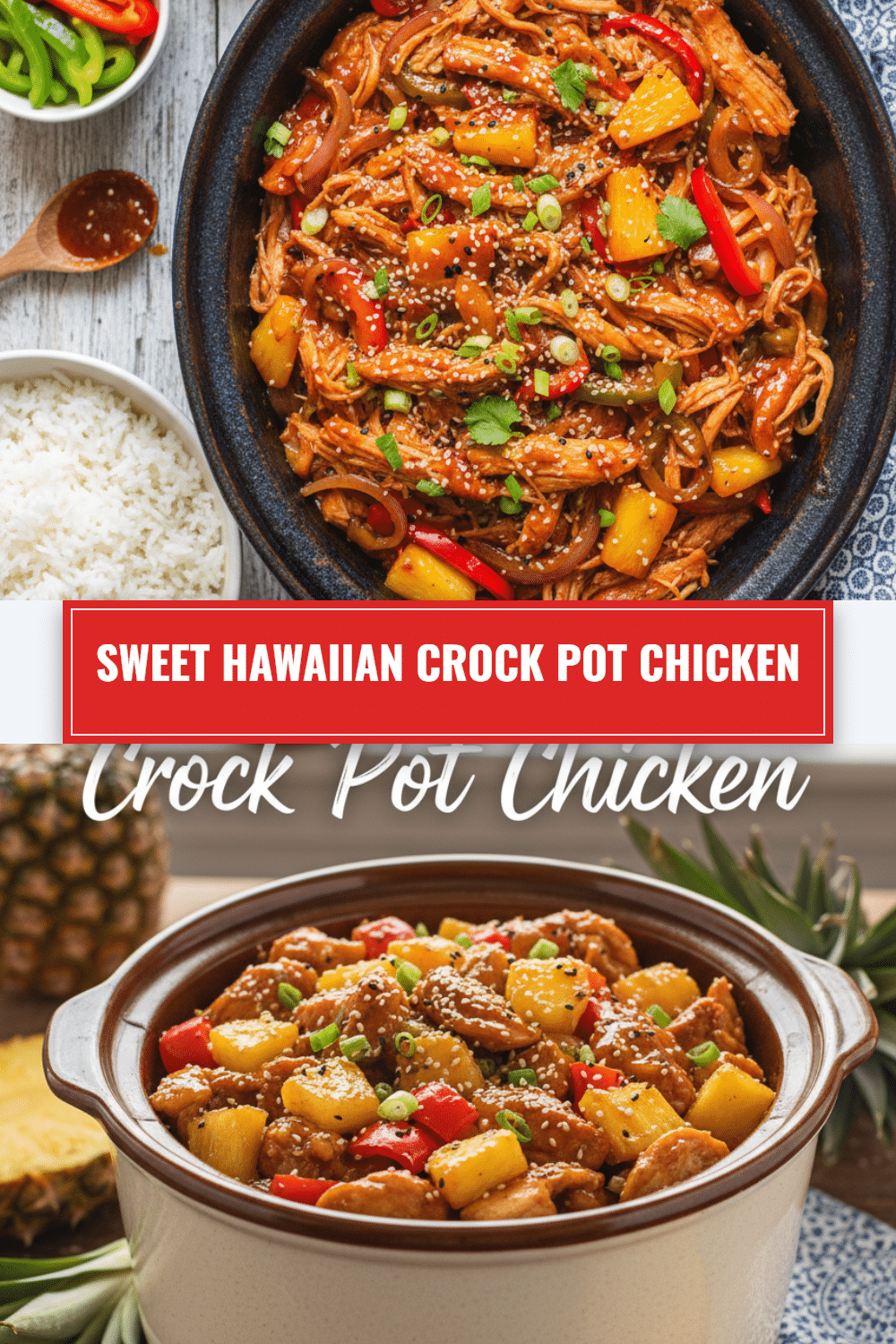 pinterest pin sweet hawaiian crock pot chicken 1